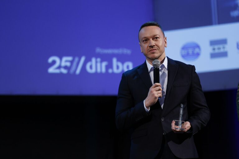 Росен Цветков е победителят в категория "Технологии и иновации"